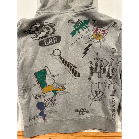 Polo Ralph Lauren Kids Cotton French Terry Full Zipper Hoodie, size M(10-12) - Picture 8 of 10